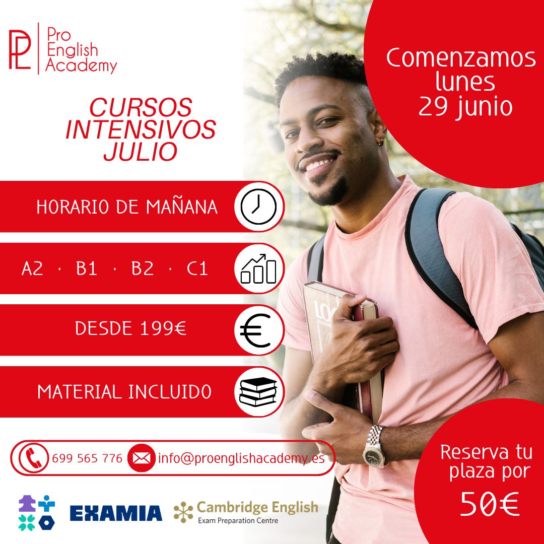 Promoción Pro English Academy Alhaurín Grande Málaga clases inglés nativos